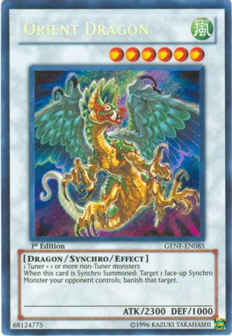 Orient Dragon [GENF-EN085] Secret Rare