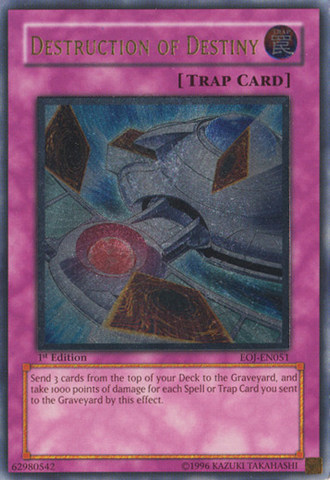 Destruction of Destiny (UTR) [EOJ-EN051] Ultimate Rare