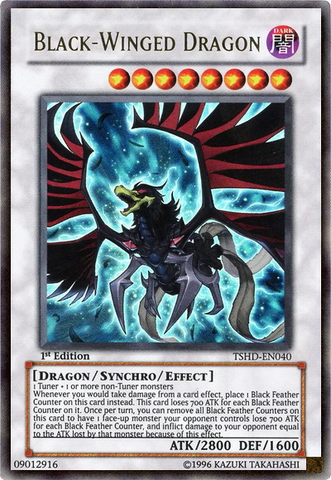 Black-Winged Dragon [TSHD-EN040] Ultra Rare