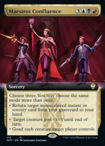 Maestros Confluence (Extended Art) [Streets of New Capenna Commander]