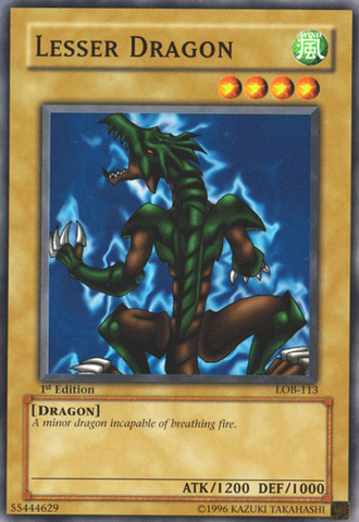 Lesser Dragon [LOB-113] Common