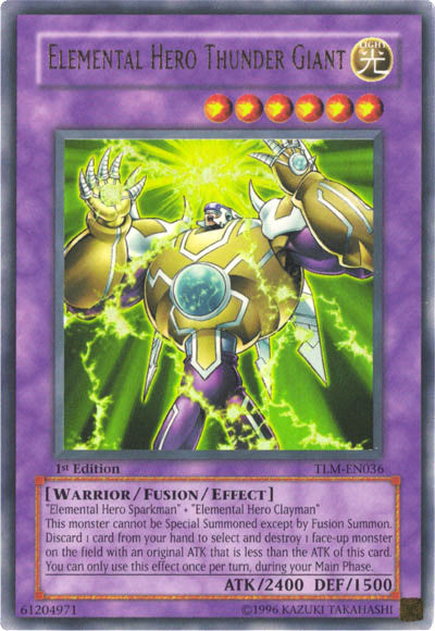 Elemental HERO Thunder Giant [TLM-EN036] Ultra Rare