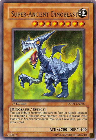 Super-Ancient Dinobeast [LODT-EN088] Ultra Rare