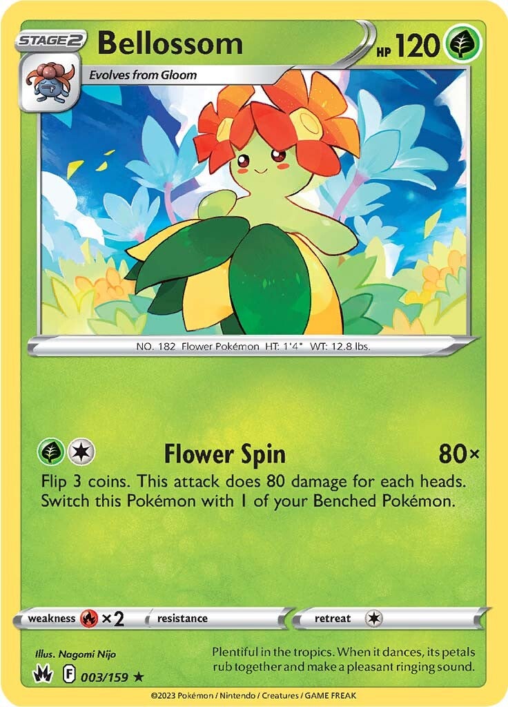 Bellossom (003/159) [Sword & Shield: Crown Zenith]