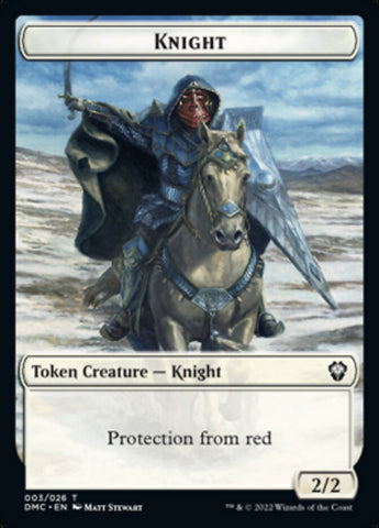 Knight Token [Dominaria United Commander Tokens]