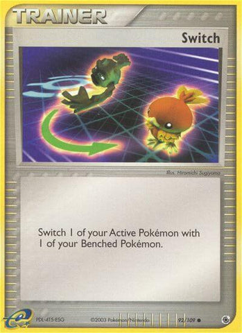 Switch (92/109) (Reprint) (Theme Deck Exclusive) [EX: Ruby & Sapphire]