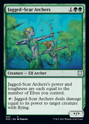 Jagged-Scar Archers [Kaldheim Commander]