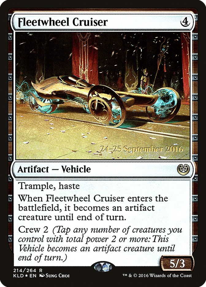 Fleetwheel Cruiser [Kaladesh Promos] | GameZilla