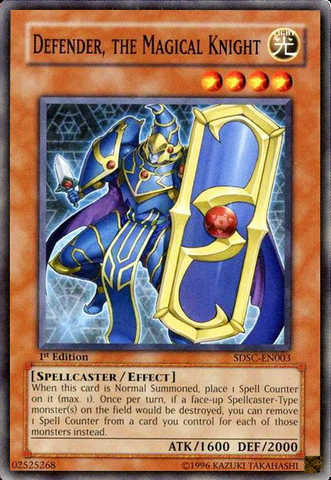 Defender, The Magical Knight [SDSC-EN003] Common