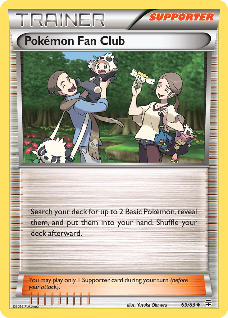 Pokemon Fan Club (69/83) [XY: Generations] | GameZilla