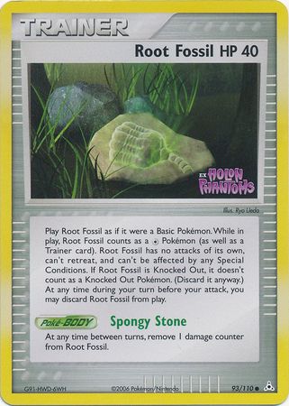 Root Fossil (93/110) (Stamped) [EX: Holon Phantoms]