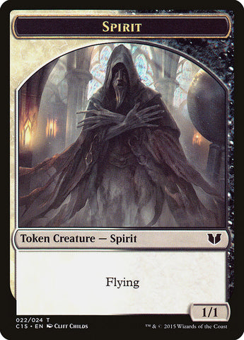 Spirit Token [Commander 2015 Tokens]