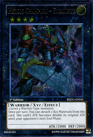 Heroic Champion - Excalibur (UTR) [REDU-EN041] Ultimate Rare