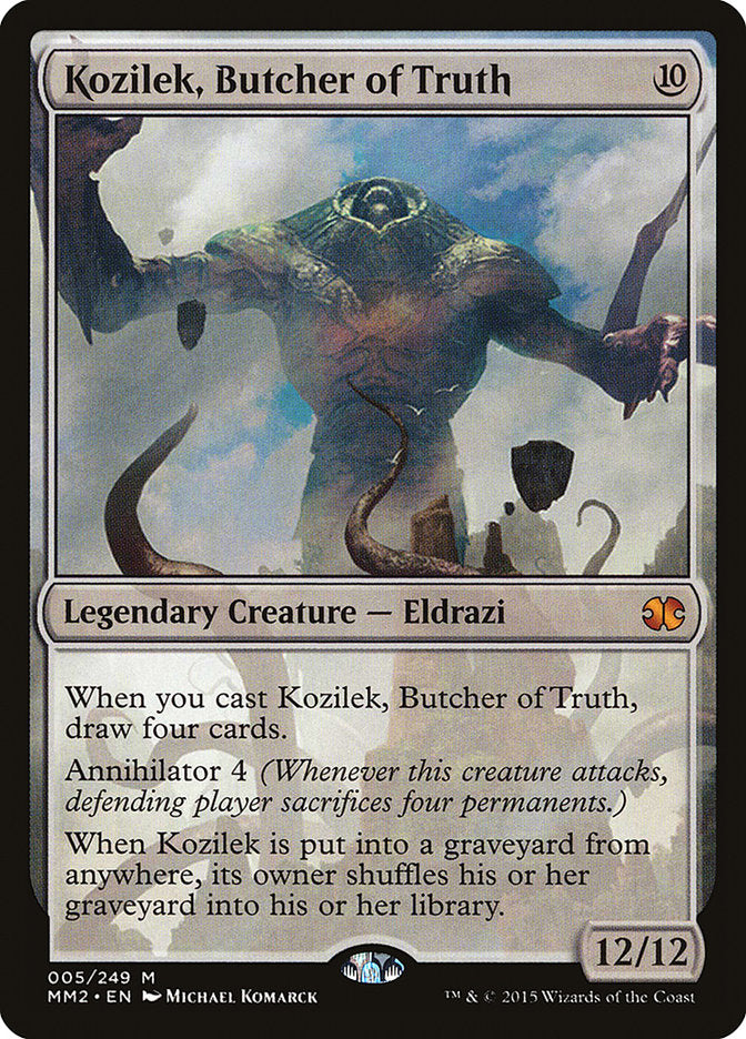 Kozilek, Butcher of Truth [Modern Masters 2015]