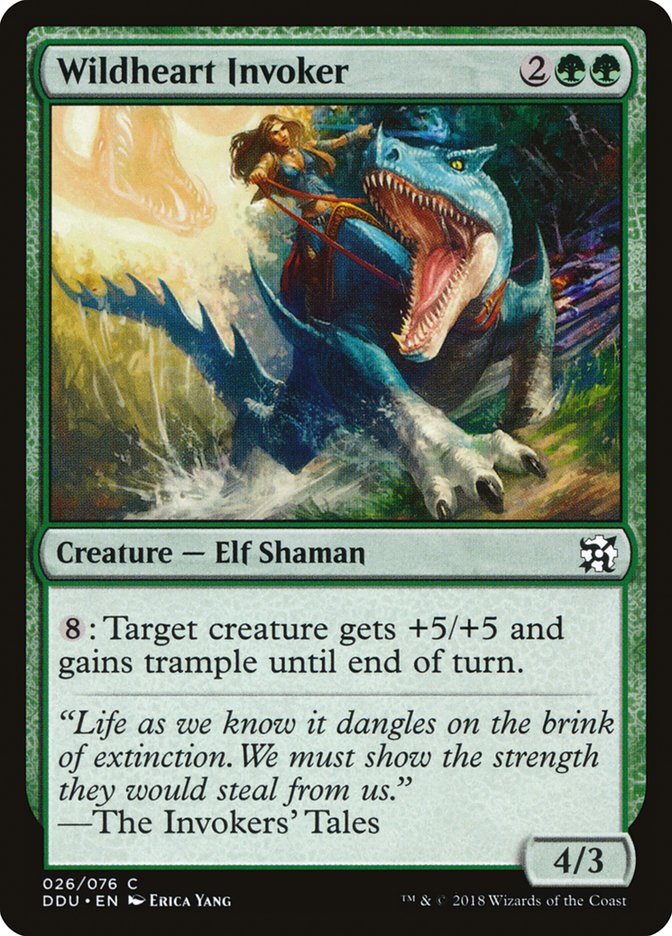 Wildheart Invoker [Duel Decks: Elves vs. Inventors] | GameZilla