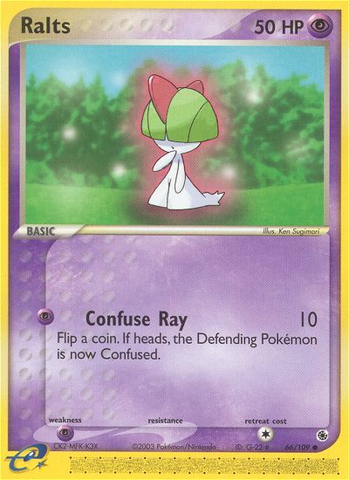 Ralts (66/109) [EX: Ruby & Sapphire]
