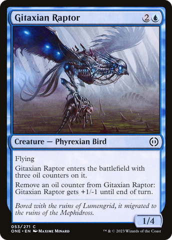 Gitaxian Raptor [Phyrexia: All Will Be One]