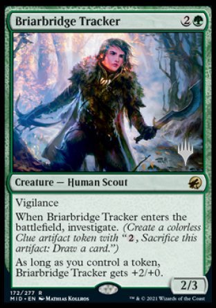 Briarbridge Tracker (Promo Pack) [Innistrad: Midnight Hunt Promos]