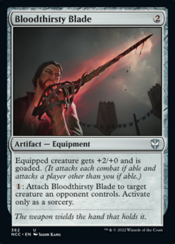 Bloodthirsty Blade [Streets of New Capenna Commander]