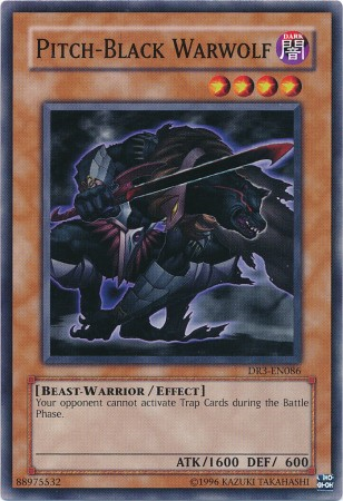 Pitch-Black Warwolf [DR3-EN086] Common
