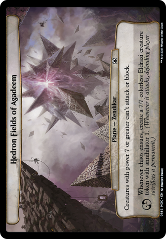 Hedron Fields of Agadeem [March of the Machine Commander]