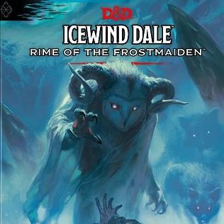 D&D Book Icewind Dale Rime of the Frost Maiden