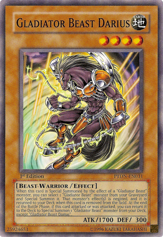 Gladiator Beast Darius [PTDN-EN031] Common