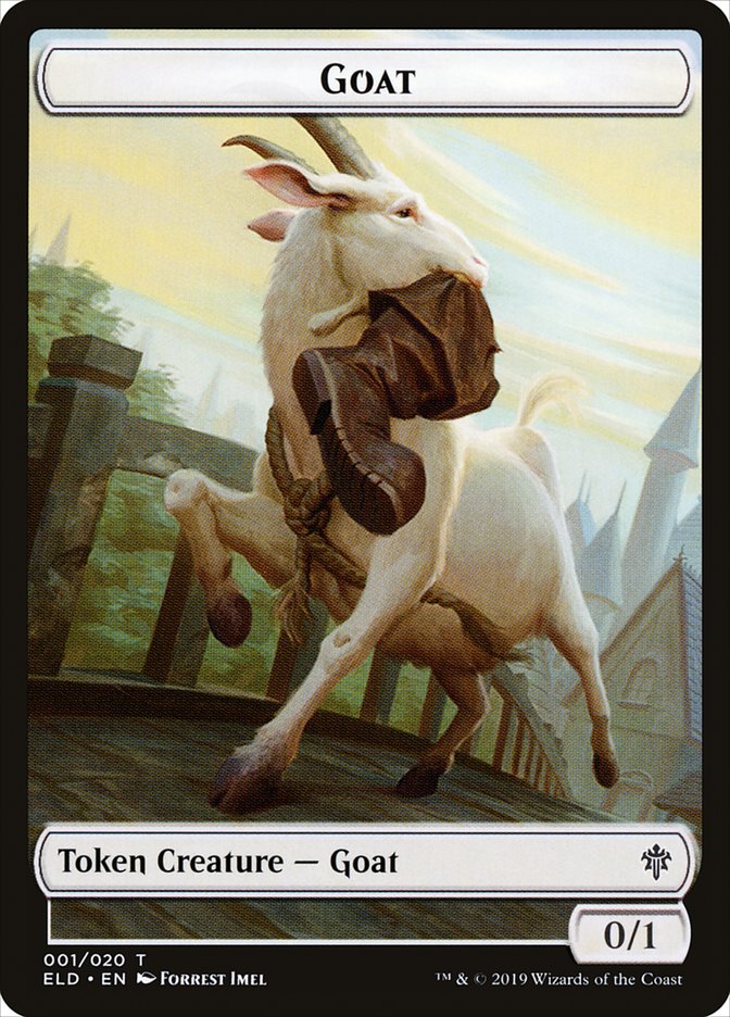 Goat [Throne of Eldraine Tokens] | GameZilla