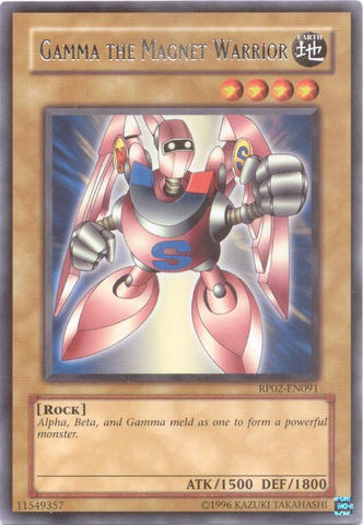 Gamma The Magnet Warrior [RP02-EN091] Rare