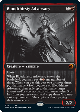 Bloodthirsty Adversary [Innistrad: Double Feature]