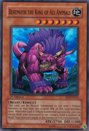 Behemoth the King of All Animals [FET-EN014] Super Rare