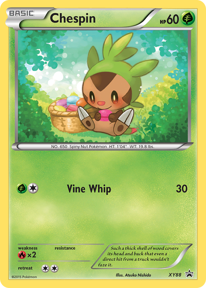 Chespin (XY88) (Collector Chest) [XY: Black Star Promos]