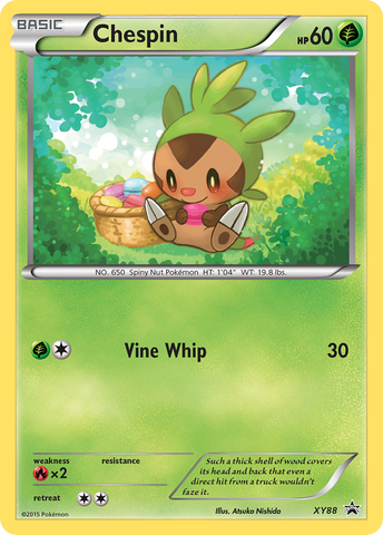 Chespin (XY88) (Collector Chest) [XY: Black Star Promos]