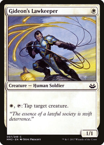 Gideon's Lawkeeper [Modern Masters 2017]