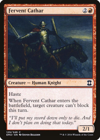 Fervent Cathar [Eternal Masters]