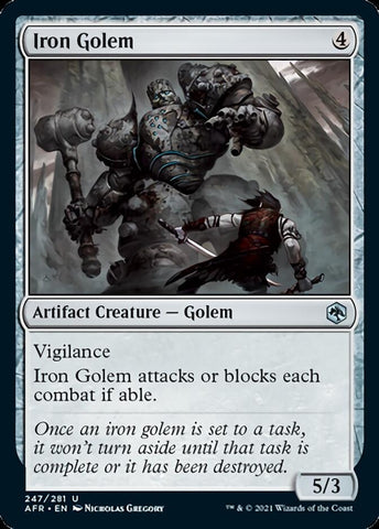 Iron Golem [Dungeons & Dragons: Adventures in the Forgotten Realms]
