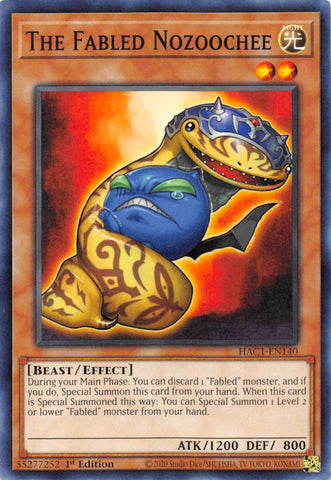 The Fabled Nozoochee [HAC1-EN140] Common