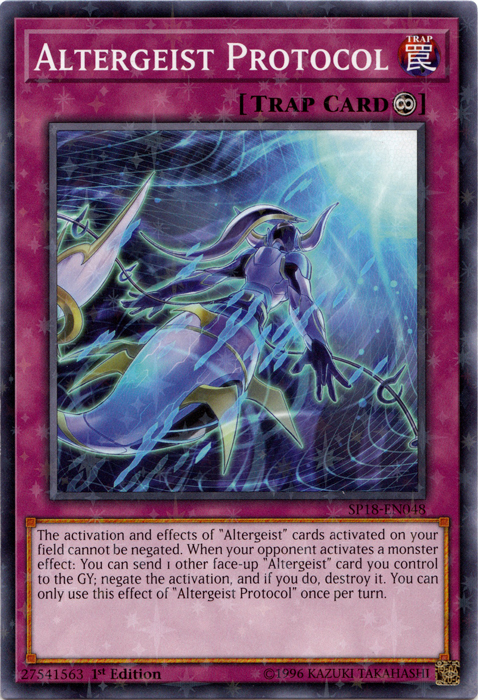 Altergeist Protocol (Starfoil) [SP18-EN048] Starfoil Rare