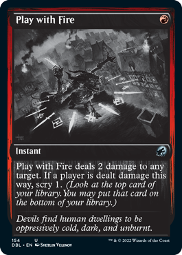 Play with Fire [Innistrad: Double Feature]