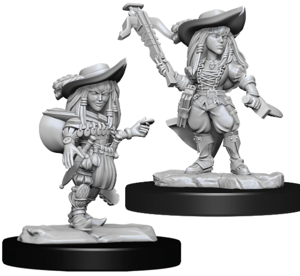 PF Unpainted Minis WV15 Gnome Bard Female