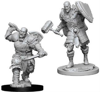 D&D Unpainted Minis WV7 Male Goliath Fighter