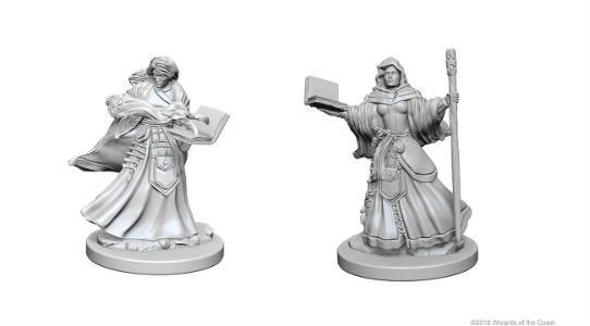 D&D Unpainted Minis WV1 Female Human Wizard