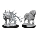 D&D Unpainted Minis WV11 Mastif And Shadow Mastif