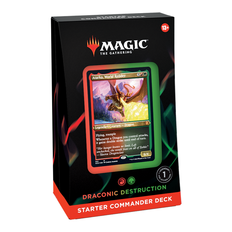 MTG Starter Commander Deck - Draconic Destruction
