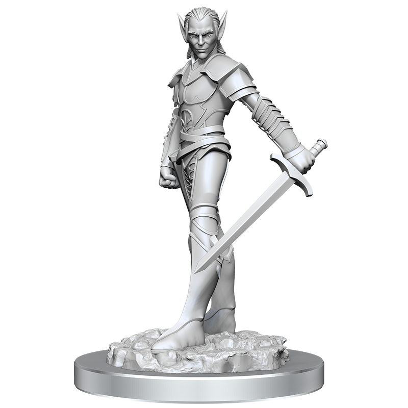 D&D Unpainted Minis WV18 Drow Fighters