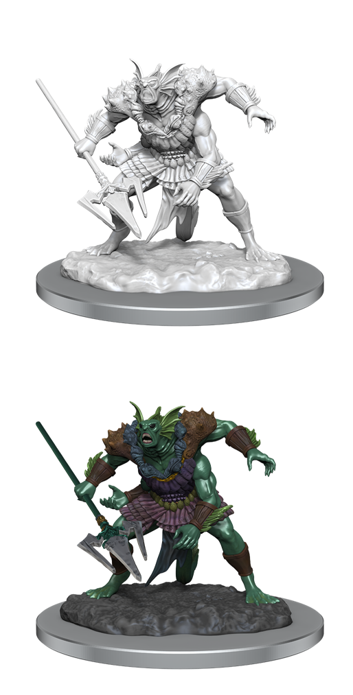 D&D Unpainted Minis WV20 Sahuagin Baron