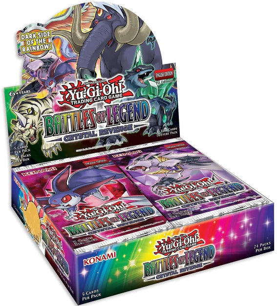 YGO Battles Of Legend: Crystal Revenge Booster Box (24 Packs)