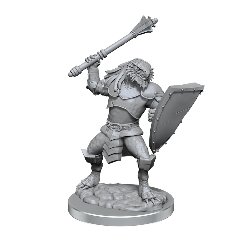 D&D Unpainted Minis WV18 Dragonborn Clerics