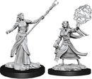 D&D Unpainted Minis WV12 Female Elf Sorcerer