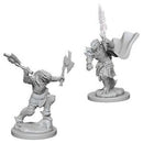 D&D Unpainted Minis WV4 Dragonborn Female Fighter